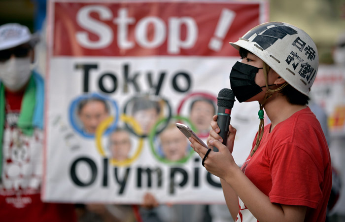 В Токио проходят протесты с требованием отменить Олимпиаду из-за COVID