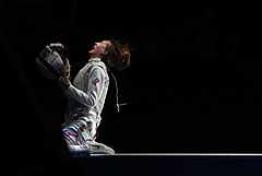 Российская рапиристка Коробейникова завоевала бронзу Олимпиады