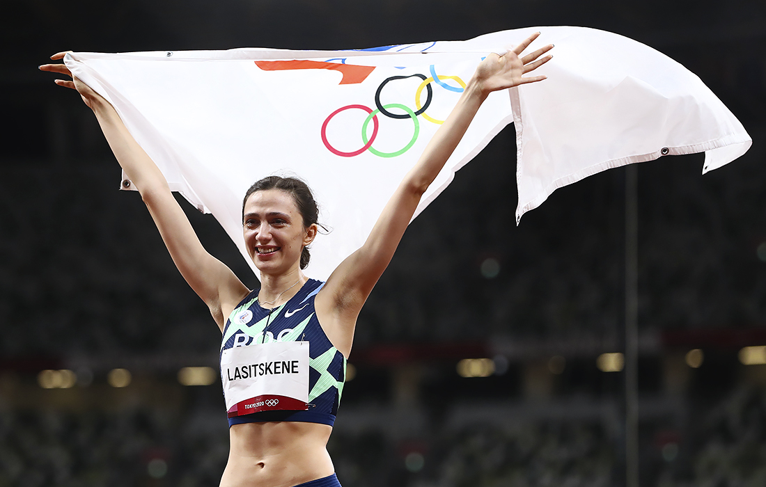 Мария Ласицкене завоевала золотую медаль в прыжках в высоту