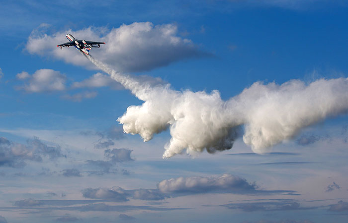 В Турции разбился арендованный у России пожарный самолет Бе-200