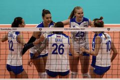 Волейболистки сборной России победили Францию на чемпионате Европы