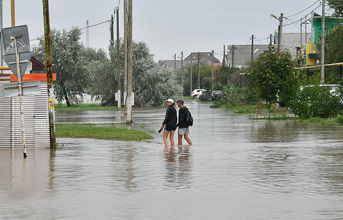 Несколько тысяч домов подтопило на Кубани