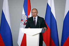 Путин сообщил о строительстве четырех новых российских подлодок