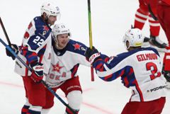 ЦСКА победил "Спартак" в КХЛ