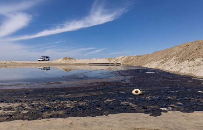 В Южной Калифорнии произошел крупный разлив нефти