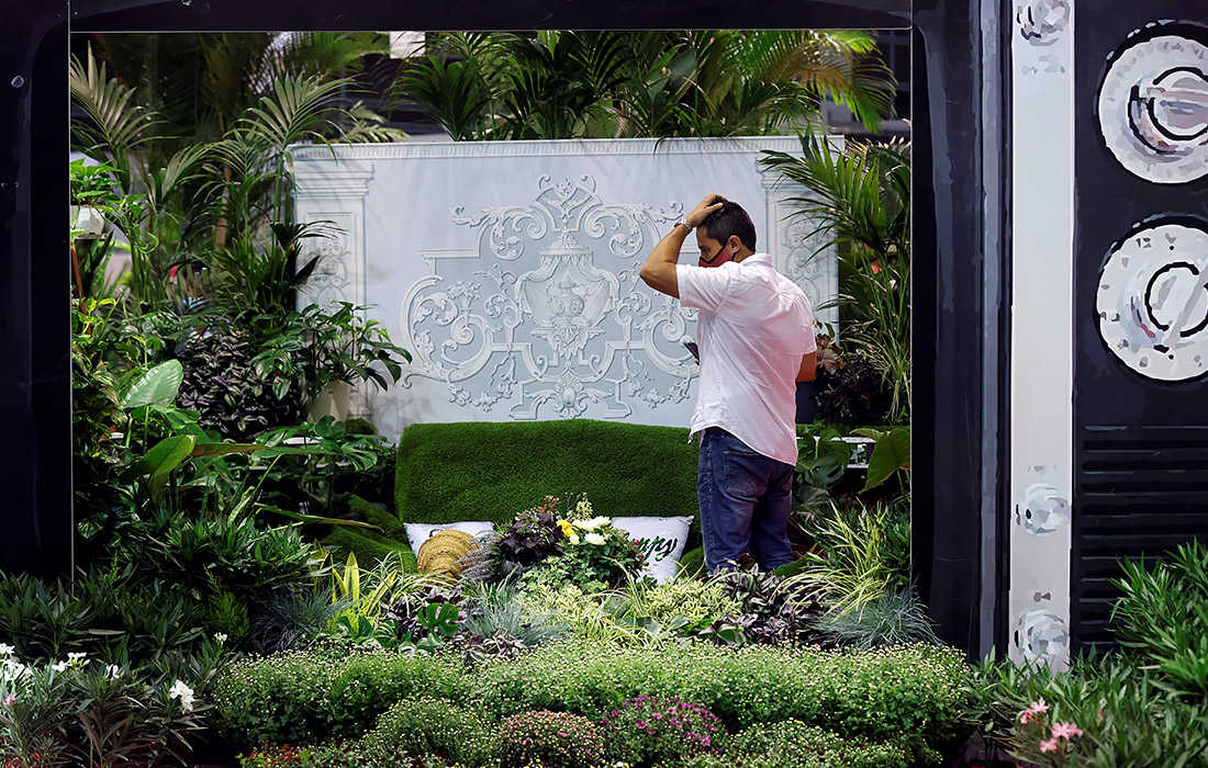 В испанской Валенсии открылась международная выставка ландшафтного дизайна Iberflora 2021