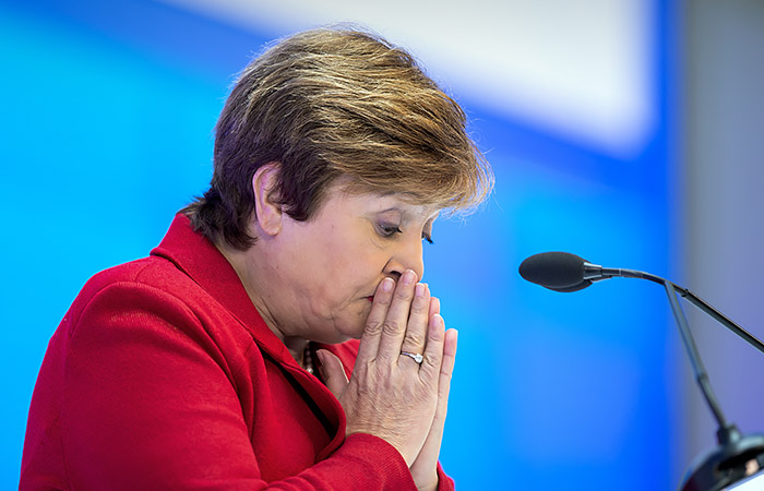 США и Япония выступили за уход Георгиевой с поста главы МВФ