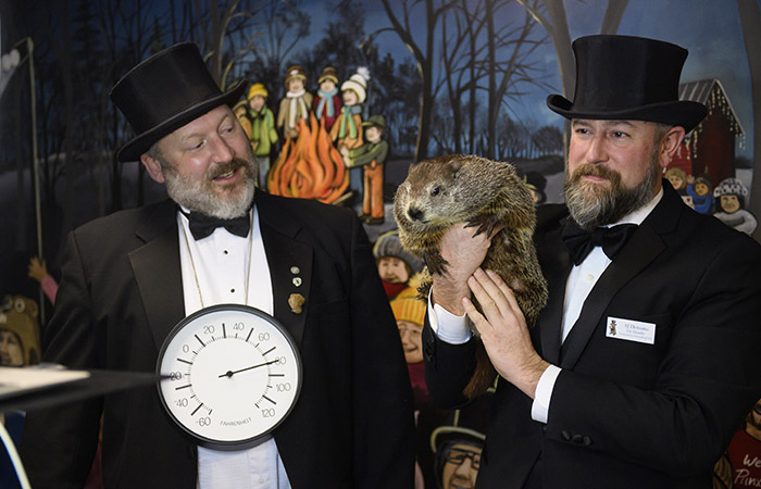 Сурок Фил предсказал американцам еще шесть недель зимы