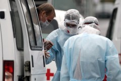 В России число новых случаев COVID за сутки впервые превысило 34 тысячи