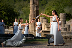 Огонь зимней Олимпиады в Пекине зажжен в Древней Олимпии