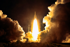 Ракета Ariane-5 вывела на орбиту французский военный космический аппарат и спутник связи