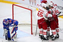 "Спартак" прервал серию из трех поражений, обыграв СКА в матче КХЛ