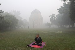 Традиционно загрязненный воздух Дели стал опасным после праздника Дивали