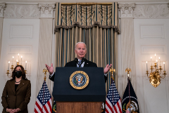 Рейтинг одобрения Байдена снизился до 38%