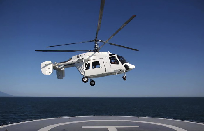 Состоялся первый полет модернизированного вертолета Ка-226Т