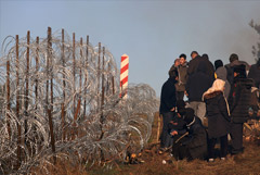 Белорусские пограничники обвинили поляков в избиении беженцев