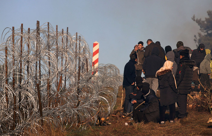Белорусские пограничники обвинили поляков в избиении беженцев