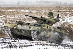 В российской армии появилось первое подразделение боевых машин "Терминатор"