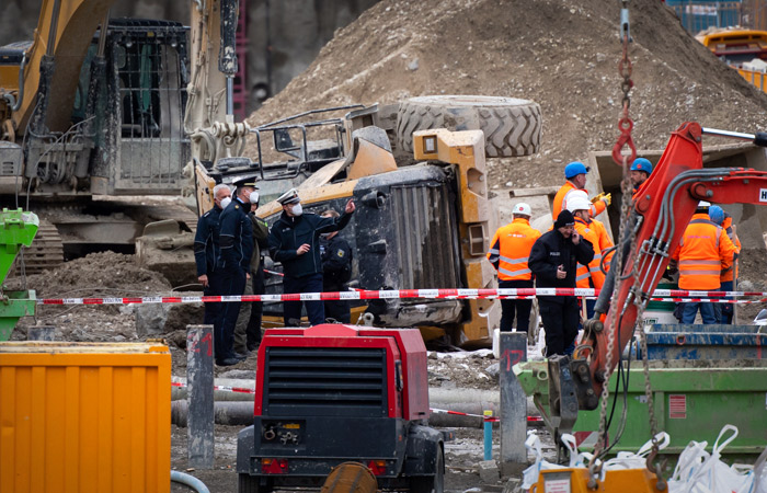 На стройке в Мюнхене взорвалась бомба времен Второй мировой войны