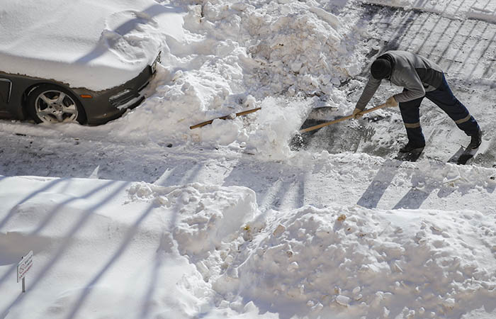 Первый день зимы в Москве стал самым снежным за пять лет