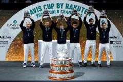Сборная России в третий раз выиграла Кубок Дэвиса