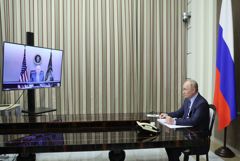Путин и Байден в ходе беседы не согласовали форматы обсуждения темы "красных линий"