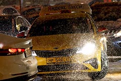 Пробки в Москве достигли десяти баллов