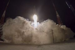 Тяжелая ракета "Ангара-А5" стартовала с космодрома Плесецк