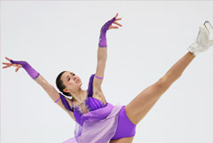 Валиева с рекордом мира выиграла короткую программу на чемпионате Европы