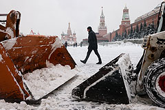 Высота снежного покрова в Москве достигла максимальных за зиму 45 см