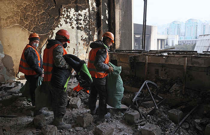 Ущерб от беспорядков в Казахстане оценили в $313,6 млн