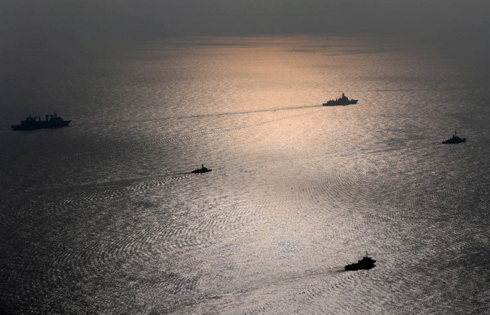 Корабли России и Китая провели совместное учение в Аравийском море