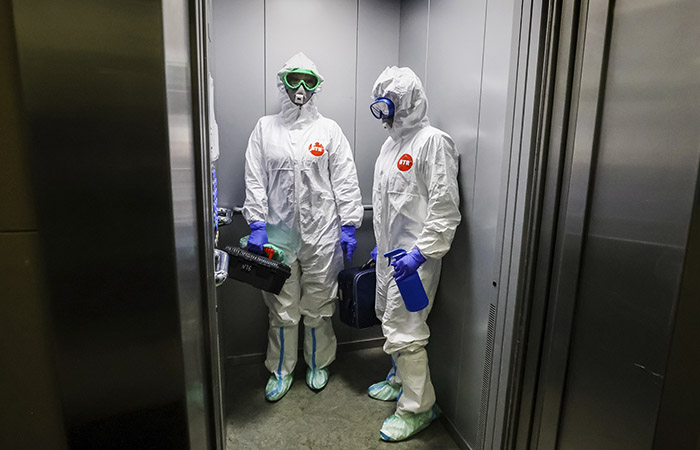 В РФ госпитализировали 12,8 тыс. пациентов с COVID