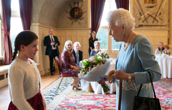 Елизавета II устроила прием по случаю платинового юбилея правления