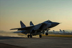 Россия направила в Сирию МиГ-31К с "Кинжалами" и Ту-22М3 для участия в учениях