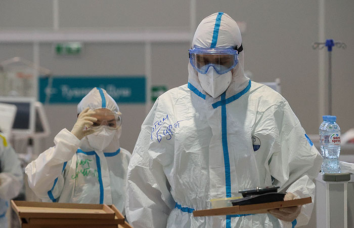 В России за сутки были госпитализированы 7 742 пациента с коронавирусом