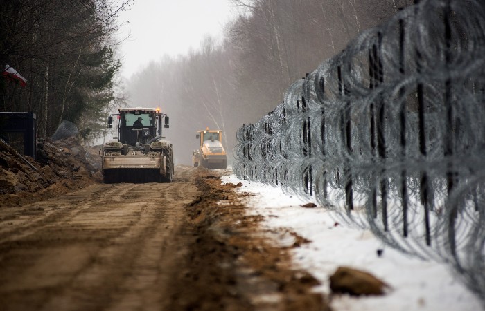 Польша не отказалась от планов построить стену на границе с Белоруссией