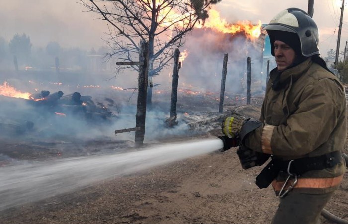 Режим ЧС введен в Минусинском районе Красноярского края из-за пожара