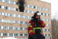 Пожар в одном из корпусов ЦКБ РАН потушен