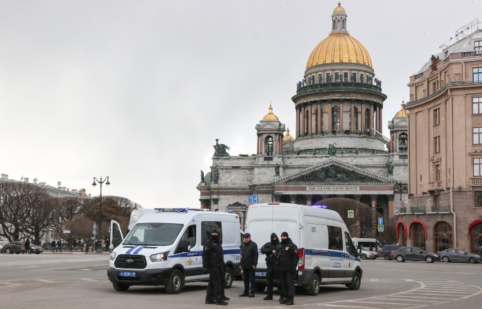 В Петербурге 30 человек арестованы за участие в несогласованной акции