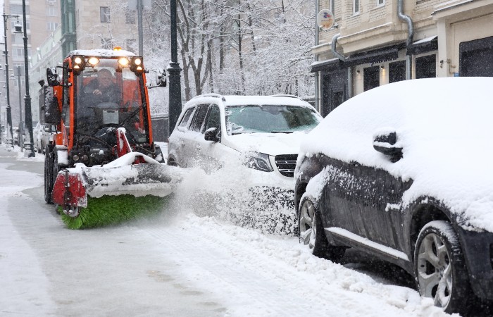 Сугробы в Москве за сутки подросли на 21 см
