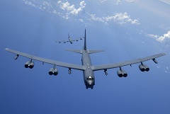 Бомбардировщики США, способные нести ядерное оружие, выполнили полеты над Европой