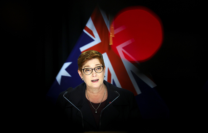 Глава МИД Австралии объявила о санкциях против 67 россиян