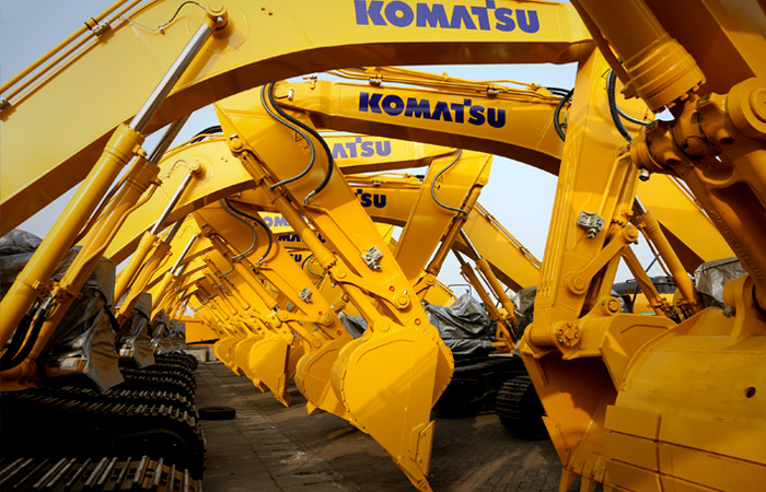 Японская Komatsu прекратила поставки и выпуск спецтехники в РФ