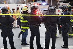 В Бруклине пассажиры метро были ранены при стрельбе в час пик