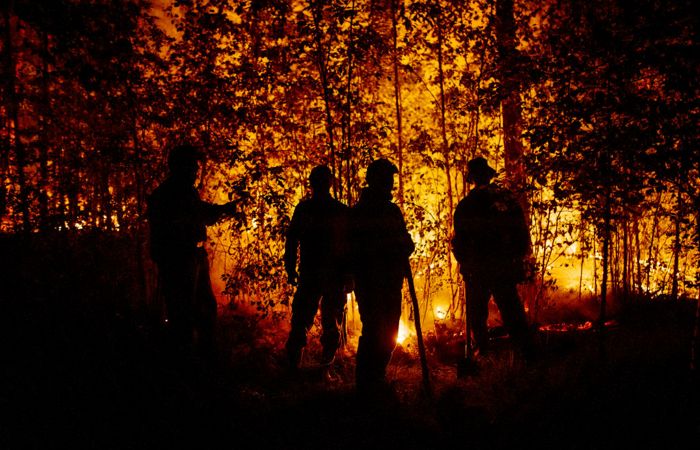 Пожароопасный сезон наступил почти во всей Сибири из-за ранней весны