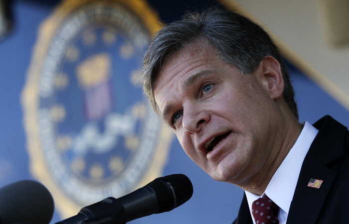 Директор ФБР заявил, что основные угрозы кибербезопасности исходят от Китая