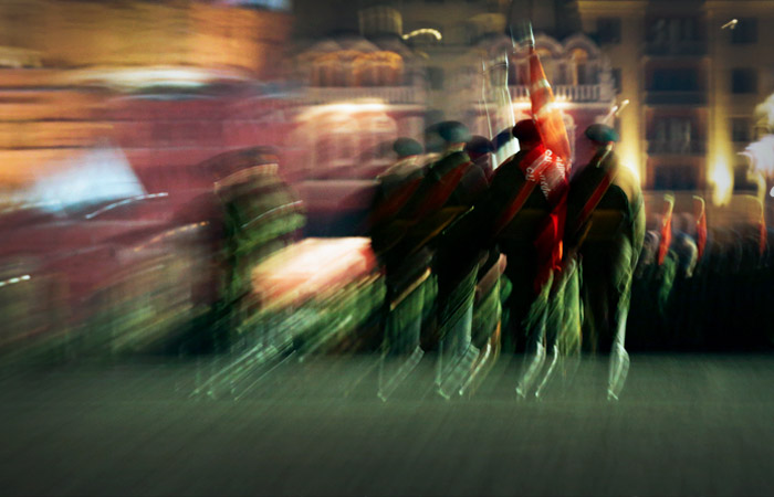 На Красной площади вечером проведут репетицию парада без военной техники