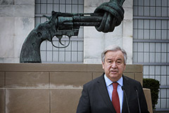 Путин проведет в Кремле встречу с генсеком ООН