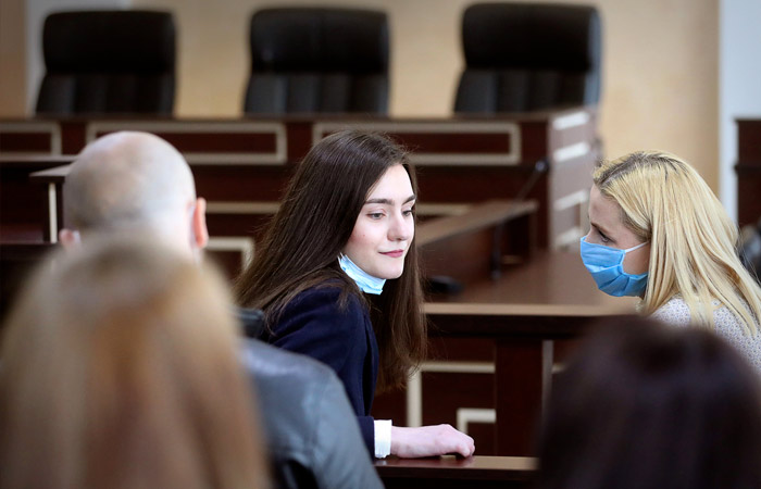 Россиянку Сапегу приговорили в Белоруссии к шести годам колонии